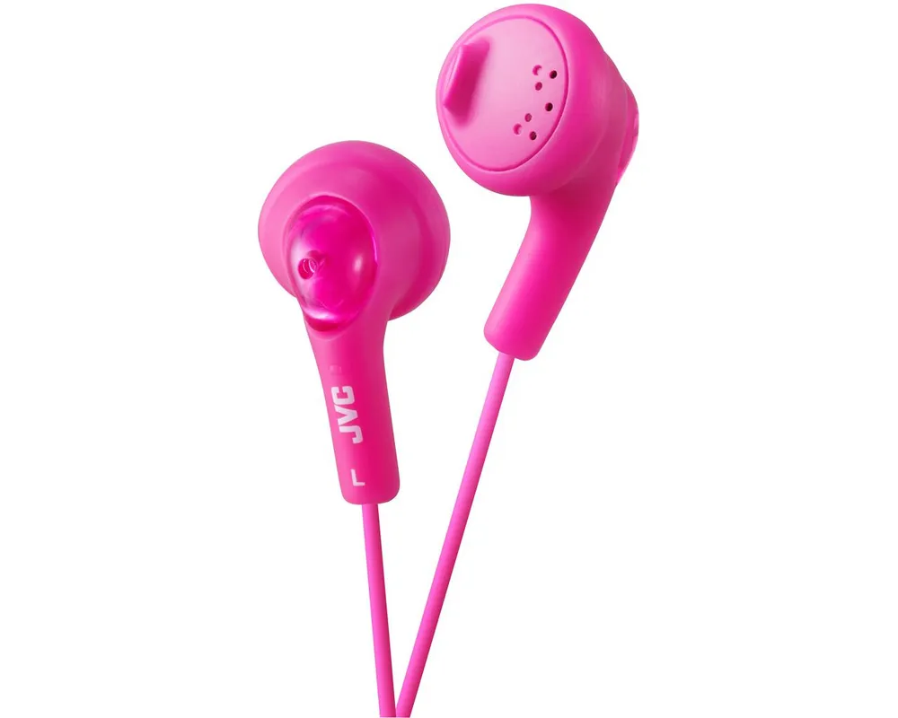 Kopfhörer JVC HA-F160-P-E mit Kabel 3,5 mm für Musik, Farbe Rosa