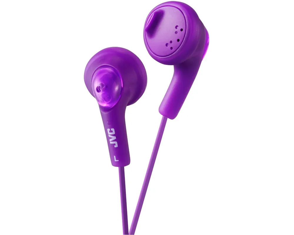 Kopfhörer JVC HA-F160-V-E mit Kabel, 3,5-mm-Anschluss, für Musik, violett