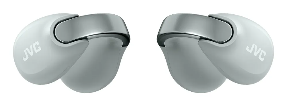 Auriculares JVC inalámbricos Bluetooth 5.3 USB Tipo C Gris con Control de Volumen