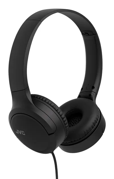 Kopfhörer JVC HA-S33UC kabelgebunden USB-C Studio Supraaural faltbar Schwarz