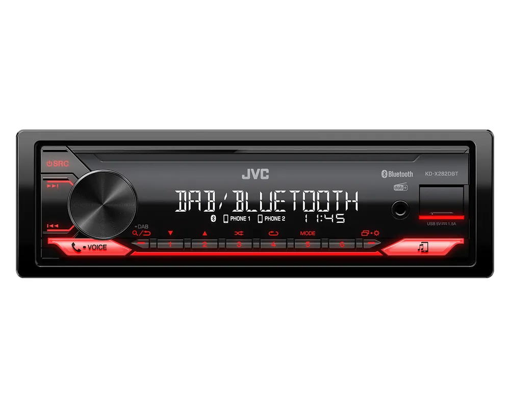 KD-X282DBT 1-DIN Autoradio