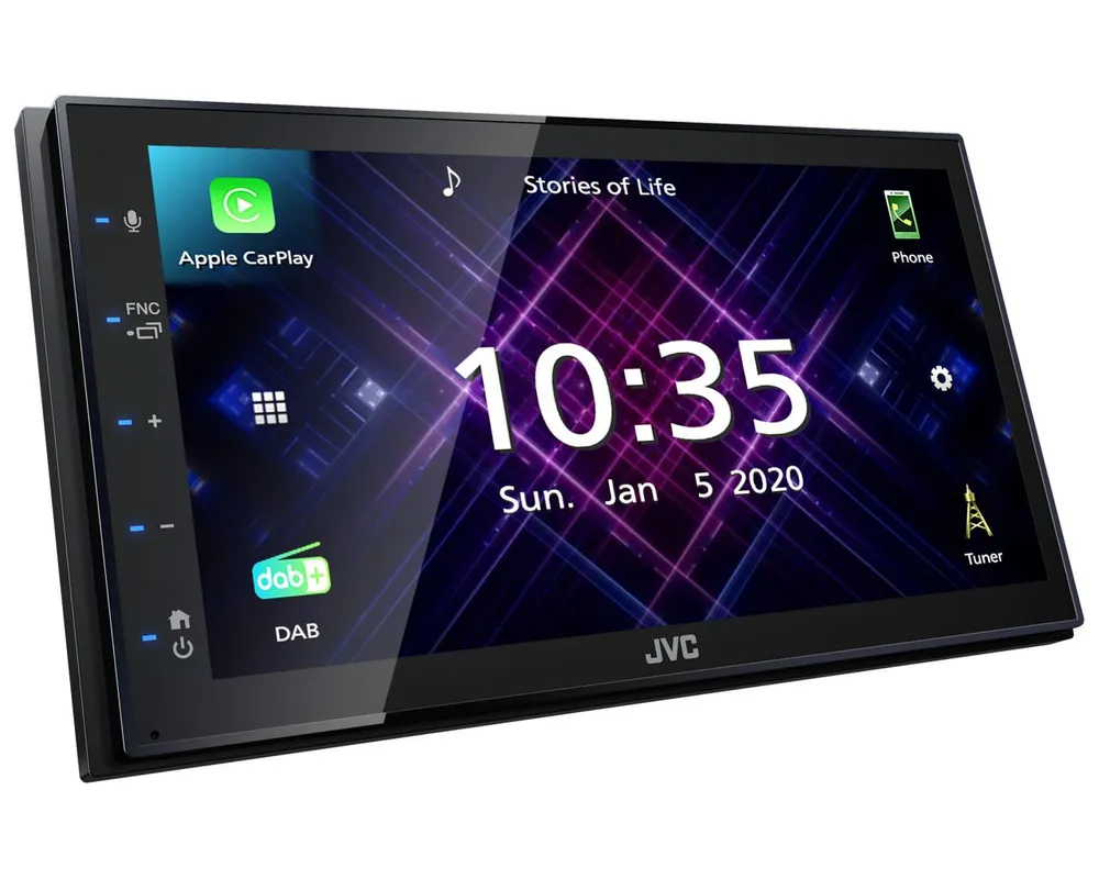 JVC KW-M565DBT Dab+/Bluetooth/Apple CarPlay/Android-Auto/6,8" Touch