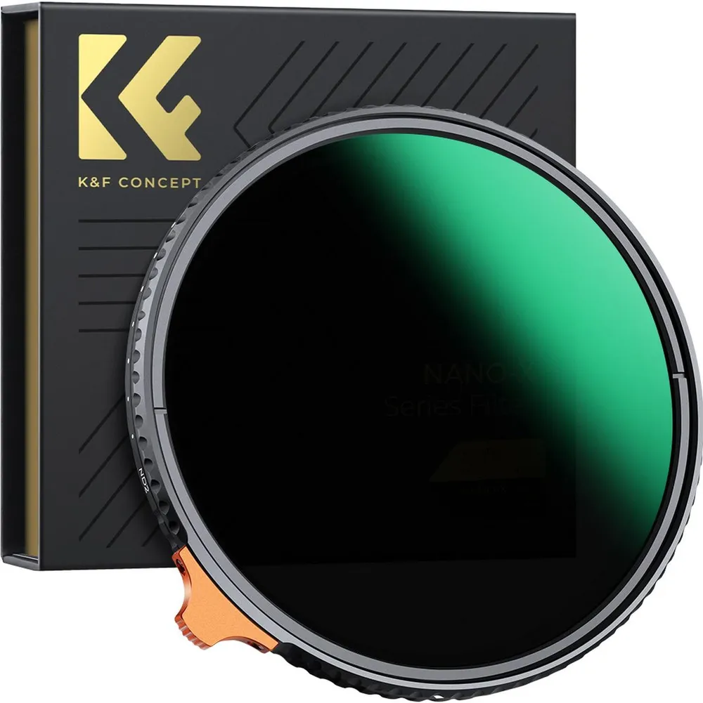 K&F Concept Variabel ND Filter ND2-400 Nano X 82mm