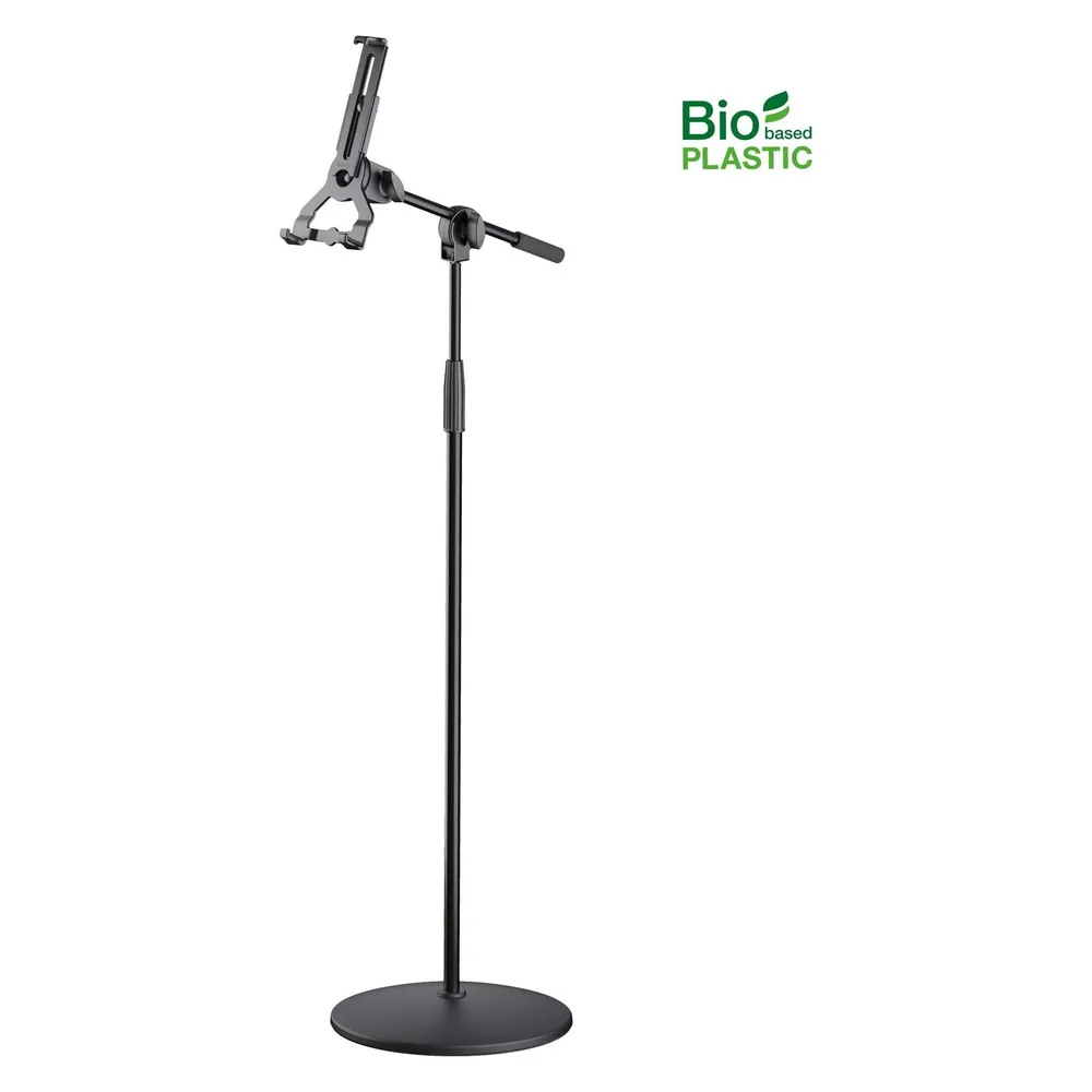 K&M 19789 Tablet-PC-Stativ mit Schwenkarm »Biobased« 10"- 16"