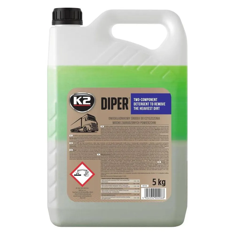 K2 Diper Zweikomponenten-Aktivschaum 5l