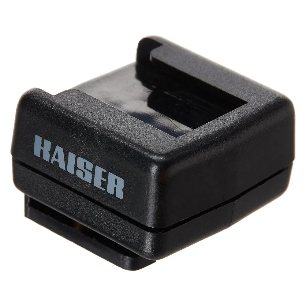 Blitzschuh Kaiser Kai1300 mit Mittenkontakt und 16 mm Höhe