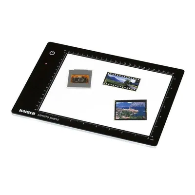 Leuchtplatte Kaiser Slimlite Plano Extra-flach 16 x 22 cm, LED, Akku