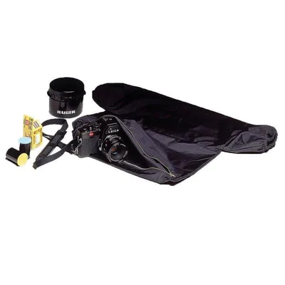 Kameratasche Kaiser 6389 Lichtsicher 68 x 76 cm Schwarz Gummiert