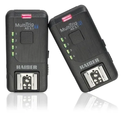 Fernauslöser KAISER Mulittrig AS 5.1 5-in-1 120 m TTL 2,4 GHz 7 Kanäle