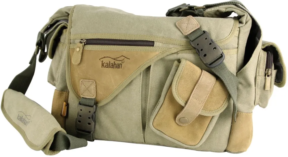 Kalahari KAPAKO K-31 Fototasche canvas khaki