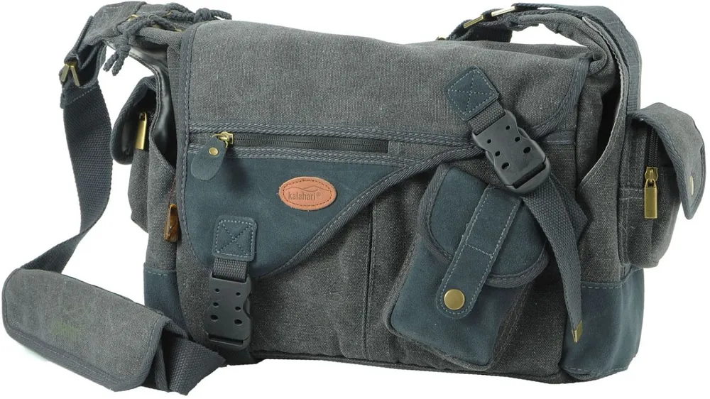 Kalahari KAPAKO K-31 Fototasche canvas schwarz