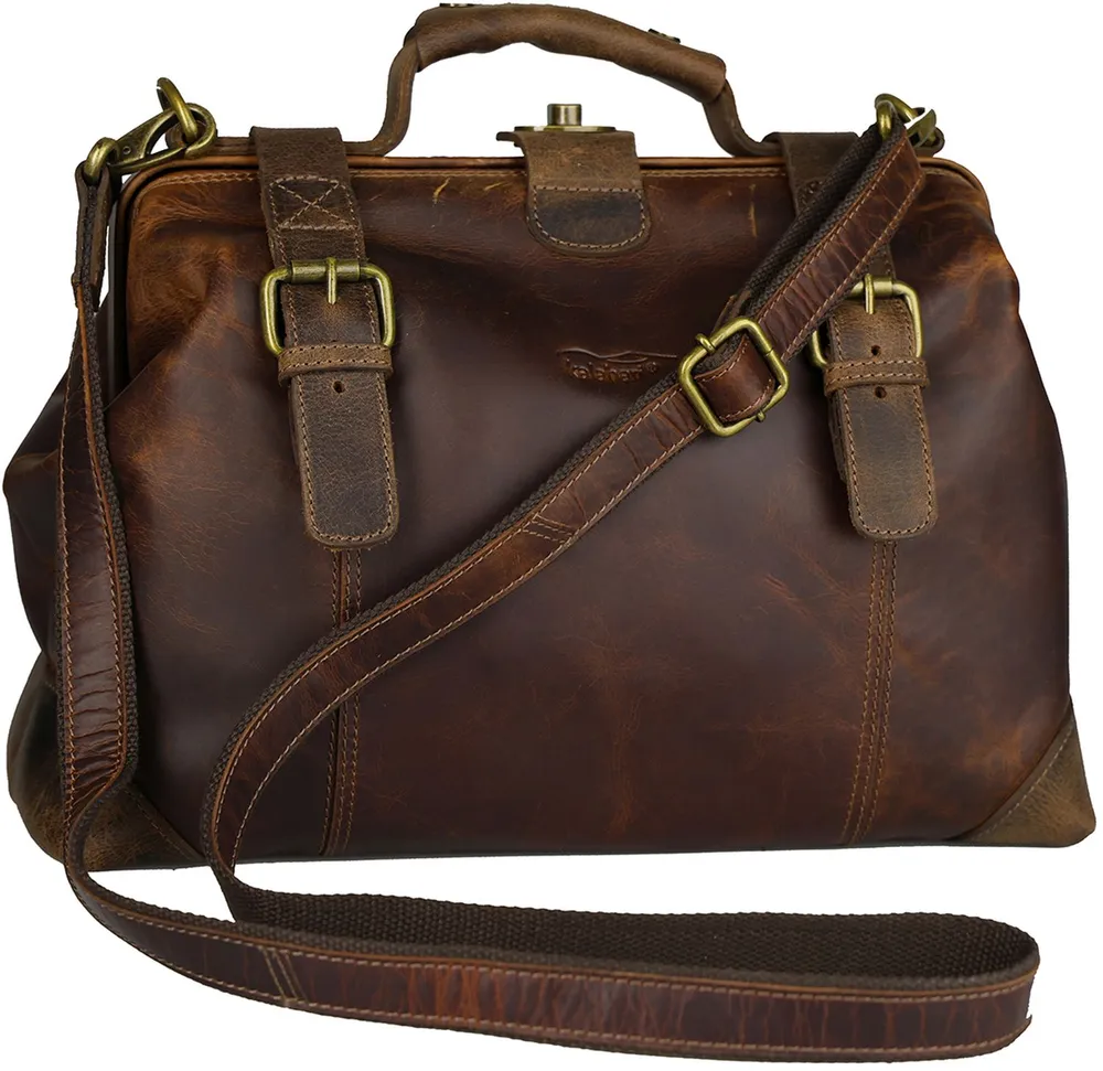 Kalahari KAAMA LS-34 Doktorkoffer, Leder
