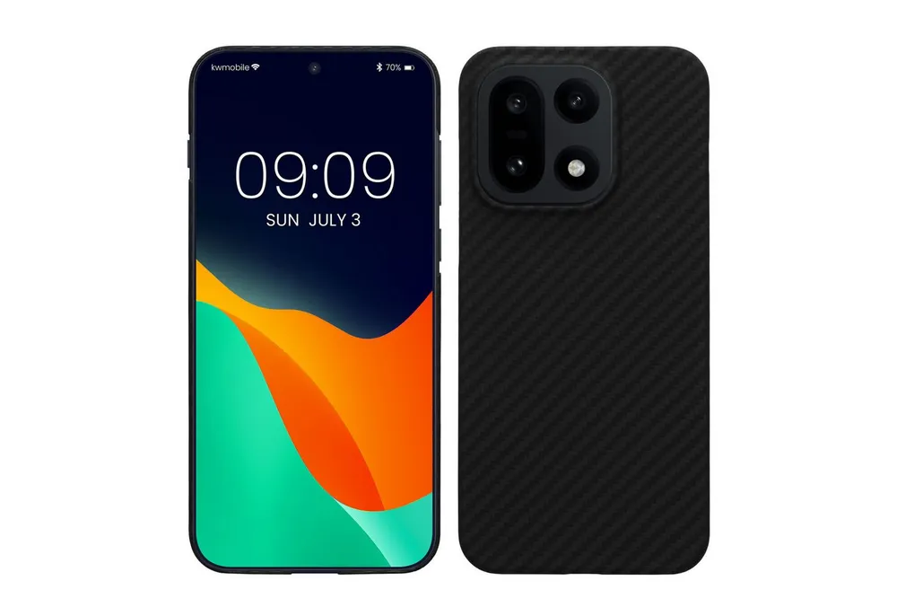 kalibri Smartphone-Hülle Hülle für OnePlus 15, Aramid Handy Schutzhülle - Smartphone Cover Case