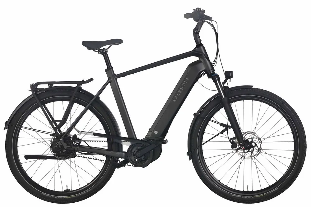 Kalkhoff E-Bike Kalkhoff Image 5 Season 625 Wh Herren schwarz 2026, Enviolo Trekking, Enviolo, Bosch Performance Line CX smart System, 625 Wh