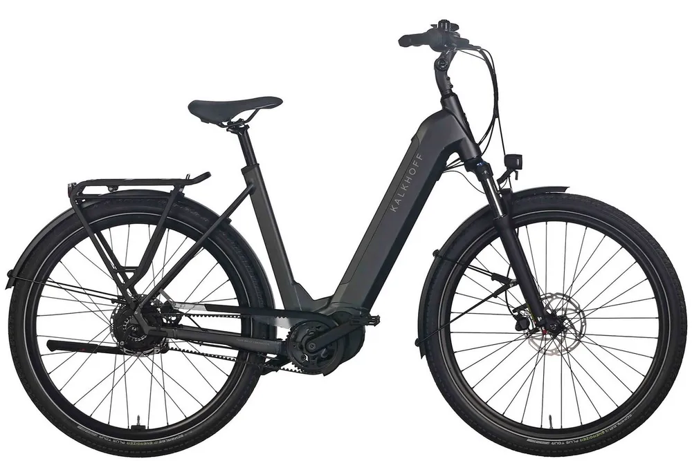 Kalkhoff E-Bike Kalkhoff Image 5 Season 625 Wh Damen schwarz 2026, Enviolo Trekking, Enviolo, Bosch Performance Line CX smart System, 625 Wh