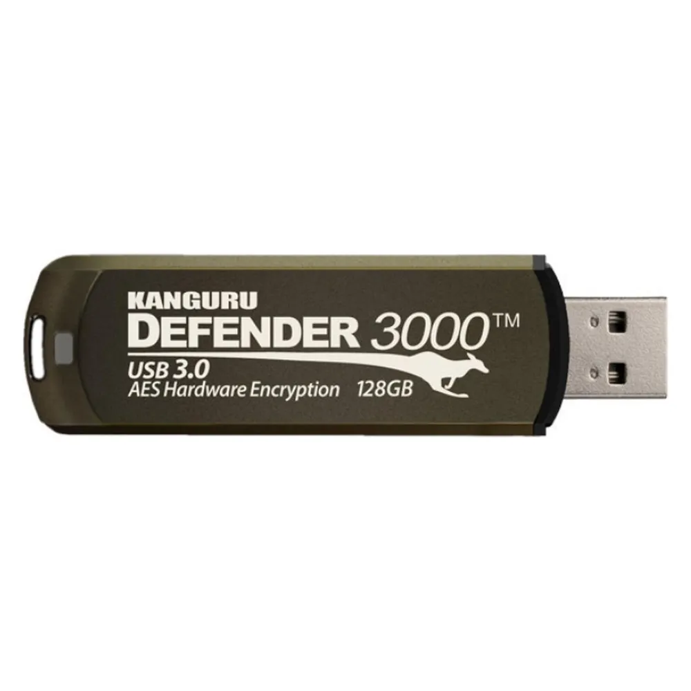 Kanguru Defender 3000 - 16 GB - USB Typ-A - 3.2 Gen 1 (3.1 Gen 1) - Kappe - 38 g