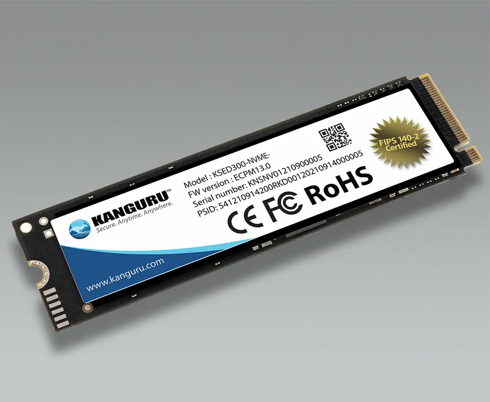 Kanguru Solutions Kanguru Defender | ksed300-nvme-1t | SSD - verschlüsselt