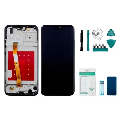 Kaputt.de Huawei P20 lite Display (mit Rahmen) schwarz - Set