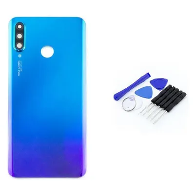 Kaputt.de Huawei P30 lite Backcover Peacock Blue (blau-violett) - Set