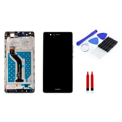 Kaputt.de Huawei P9 lite Display schwarz (mit Rahmen) - Set
