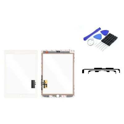 Kaputt.de iPad Air (2014) Touchscreen weiss - Premium-Set