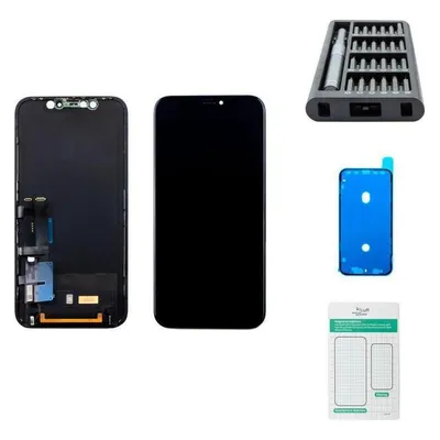 Kaputt.de iPhone XR Display schwarz - Premium-Set