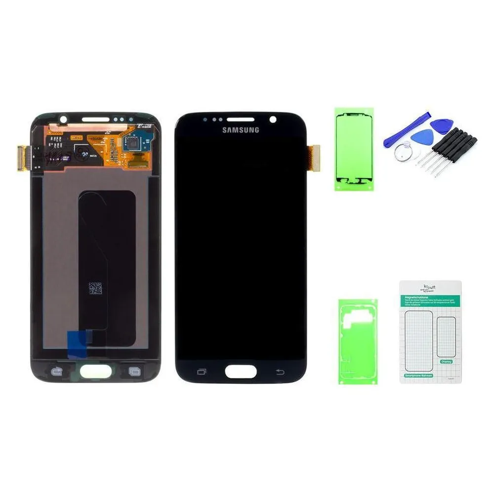 Kaputt.de Samsung Galaxy S6 Display schwarz - Set