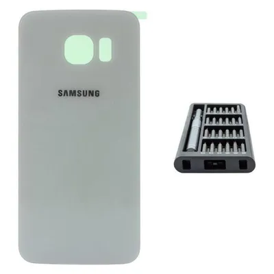 Kaputt.de Samsung Galaxy S6 edge Backcover weiss - Premium-Set