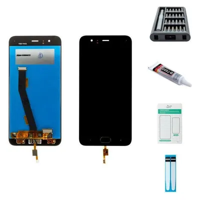Kaputt.de Xiaomi Mi 6 Display schwarz - Premium-Set