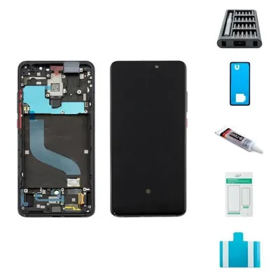 Kaputt.de Xiaomi Mi 9T Pro Display (mit Rahmen) Schwarz - Premium-Set