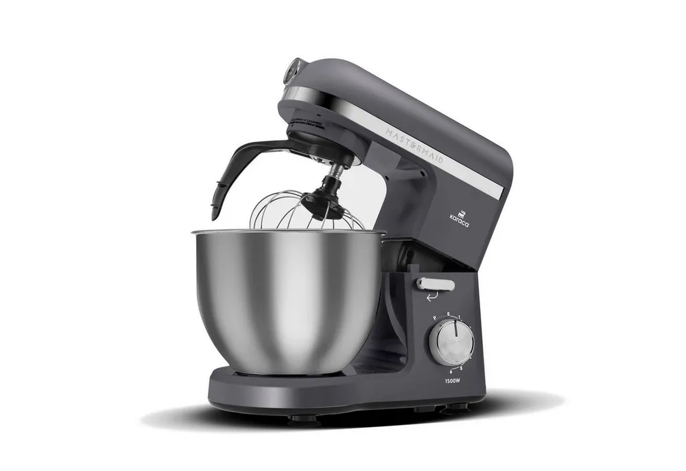 Karaca Küchenmaschine, Mastermaid Chef Pro 5L Küchenmaschine Mixer 1500W, Weiche Creme