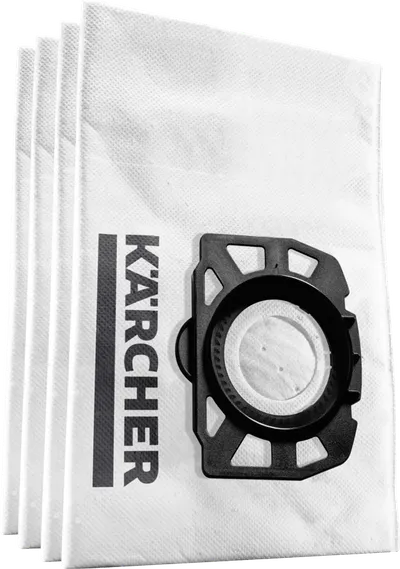 Kärcher Staubsaugerbeutel für WD 2 Plus / WD 3 (4 x)