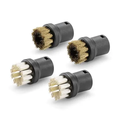 Bürstenset Kärcher 2.863-335.0 schwarz braun weiß für SC 2 bis SC 5