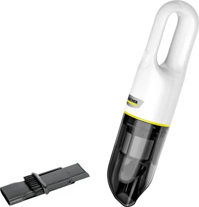 KÄRCHER Akku-Handstaubsauger CVH 2, 70 W, beutellos, kompakter und leichter Krümelsauger mit 2-in-1-Fugendüse