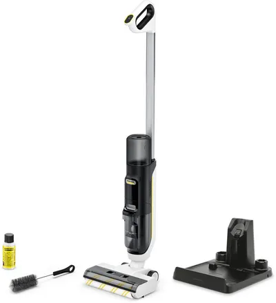 KÄRCHER Akku-Saugwischer FCV 3, 160 W, beutellos, 3 in 1-Reinigung, inkl. Lade-, Park- und Reinigungsstation