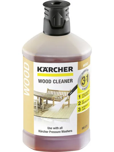 KÄRCHER Hochdruckreiniger Kärcher 3 in1 Holzreiniger 1 L