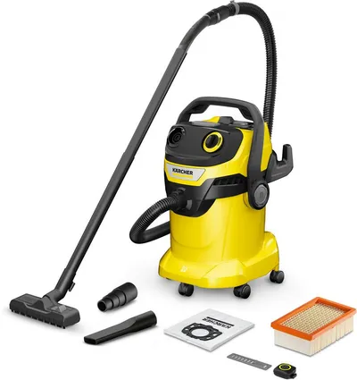 KÄRCHER Nass-Trocken-Sauger WD 5 Control 25/5/22 *EU, 1200 W, beutellos, mit Beutel