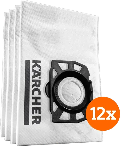 Kärcher Staubsaugerbeutel für WD 2 Plus / WD 3 3er-Pack