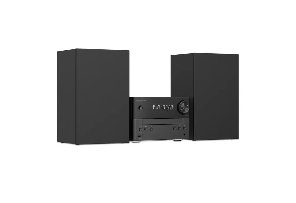 Karcher MC 6475D Stereoanlage (DAB+, FM, 20 W, CD Player, DAB+ / UKW Radio, Bluetooth, USB)