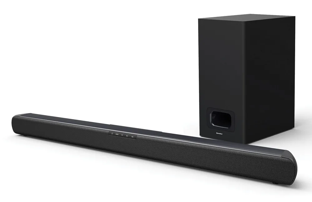 Karcher SB 800S Soundbar 2.1 Soundsystem (Bluetooth, 60 W, mit Subwoofer, für Fernseher, Heimkino, TV Surround Sound System)