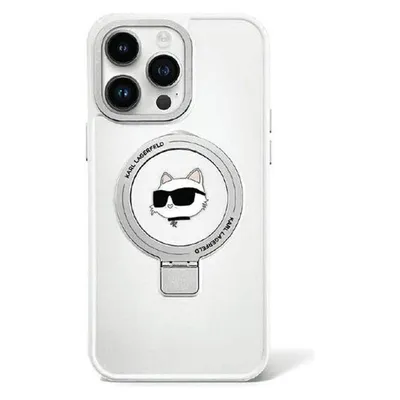 Karl Lagerfeld KLHMP15MHMRSCHH iPhone 15 Plus 6.7" biały/white hardcase Ring Stand Choupette Head Ma