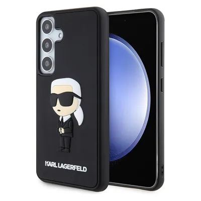 Karl Lagerfeld KLHCS3DRKINK S921 czarny/black hardcase 3D Rubber Ikonik
