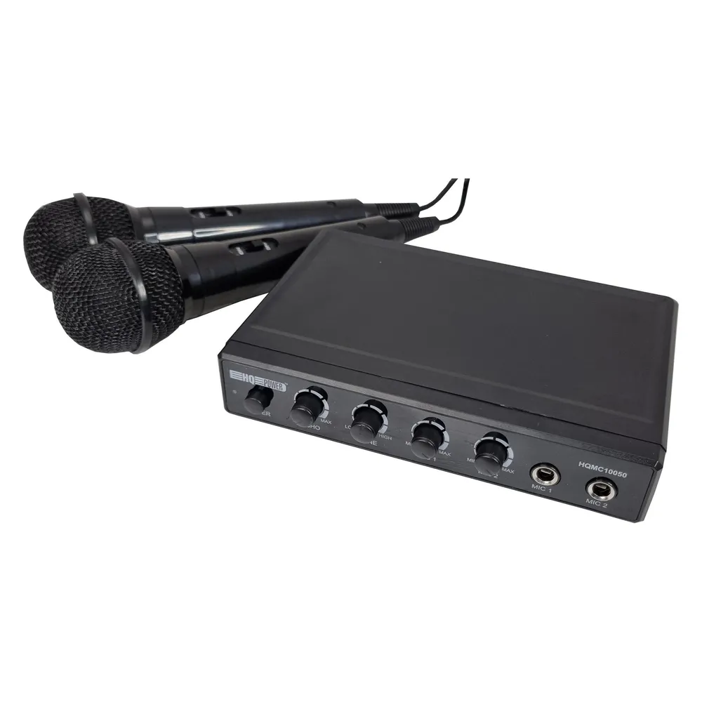 Karma Italiana HQMC 10050 Mikrofon Schwarz Karaoke Mikrofon