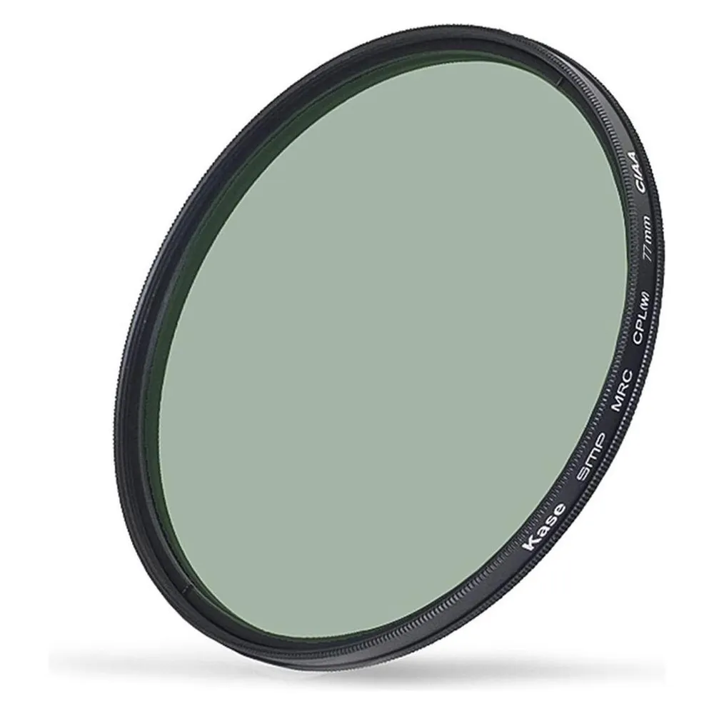 Kase Wolverine 77mm Polfilter zirkular mit 77mm Lens Adapter
