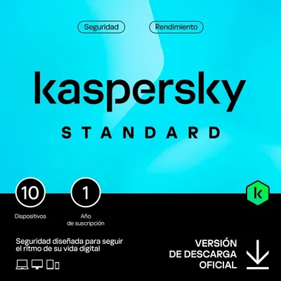Kaspersky Standard Anti-Virus 10 Geräte Digitale Lizenz 1 Jahr