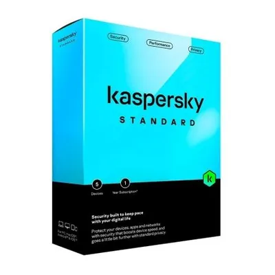 Kaspersky Standard Antivirus 5 Geräte 1 Jahr physischer Support
