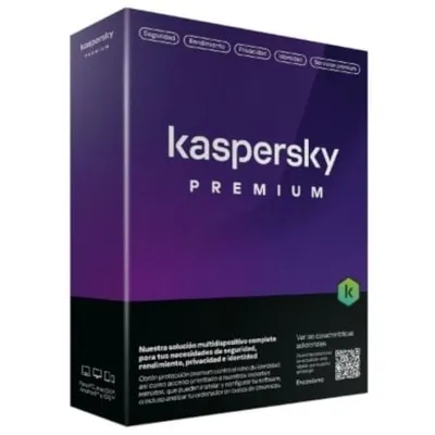 Kaspersky Premium Antivirus für 10 Geräte, 1 Jahr, erweiterter Multiplattform-Schutz