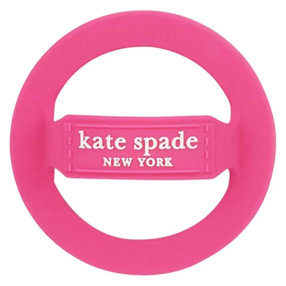 Kate Spade Magnetischer Schlaufengriff – MagSafe Fingergriff (Pom Pom Pink)