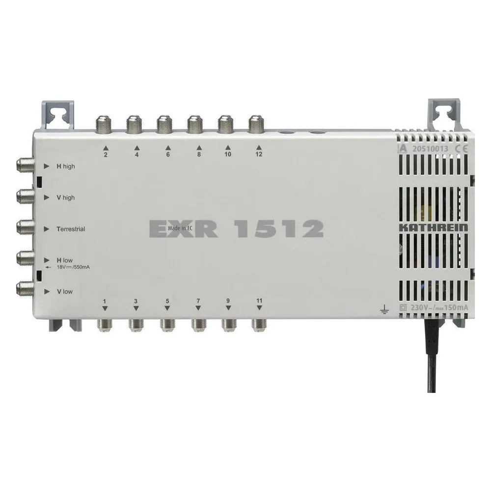 Decoder Kathrein EXR 1512 Grau 47-862 MHz 12 Sub