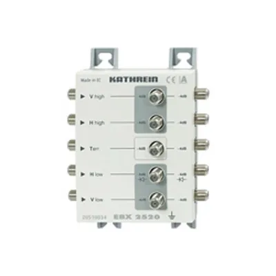 Video-Splitter Kathrein EBX 2520 F Grau Metall 5 MHz